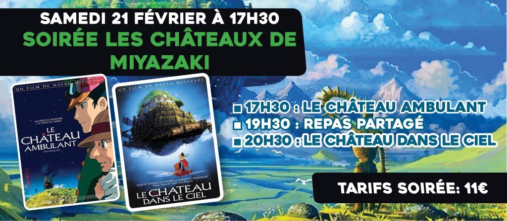 actualité soirée Miyazaki